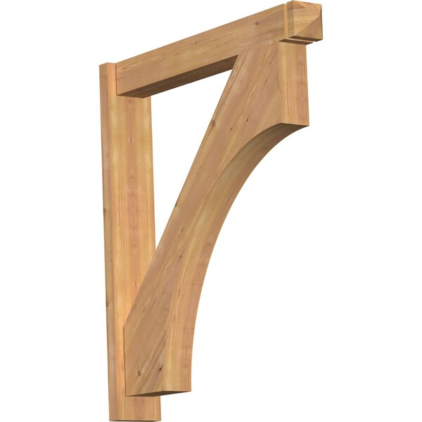Ekena Millwork Westlake Arts & Crafts Smooth Outlooker, Western Red Cedar, 5 1/2"W x 34"D x 38"H OUT06X34X38WTL03SWR - main